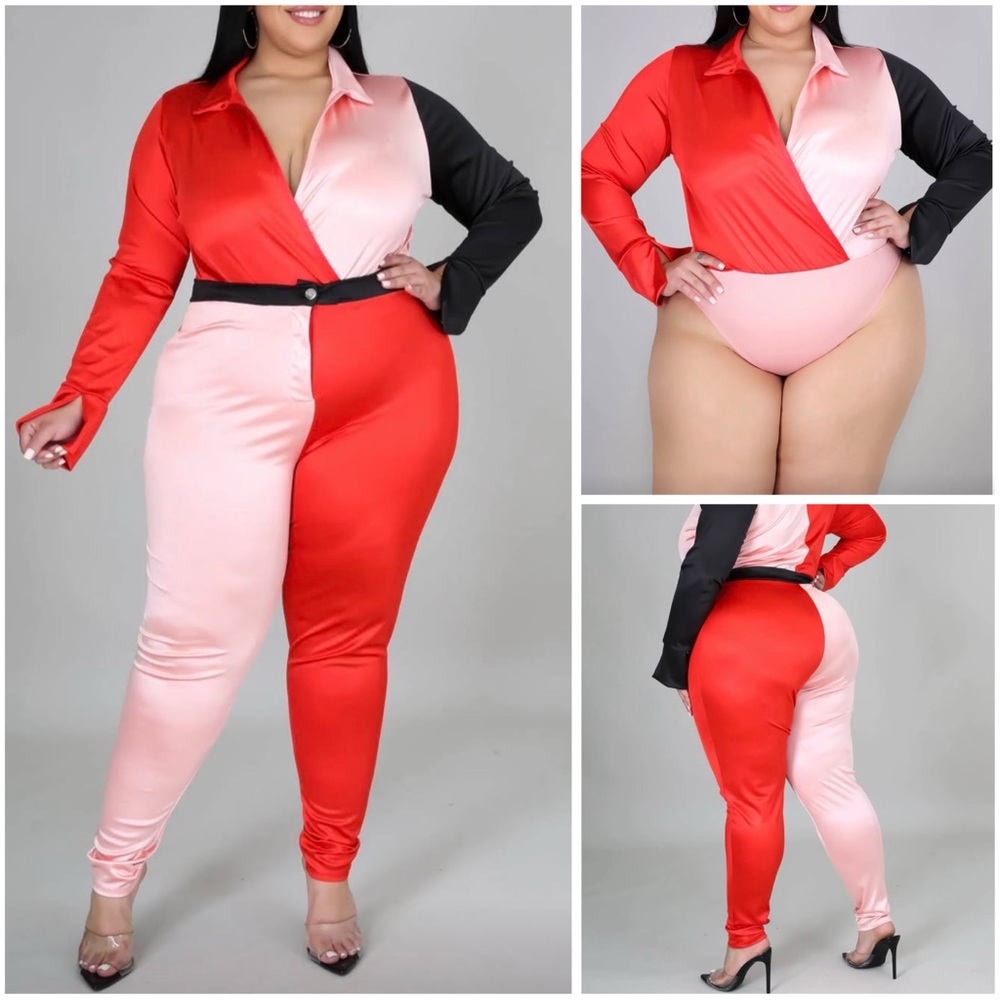 Plus Size Pants Set